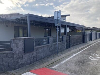 Hliníková pergola ASTRA Košice